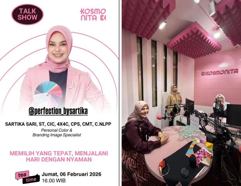 Dari Tea Time Radio Kosmonita: Memahami Personal Color untuk Tampil Lebih Nyaman Setiap Hari